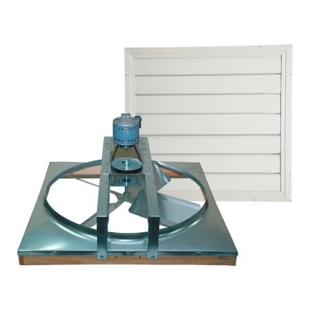 Ventamatic Cool Attic 30" Belt Drive Whole House Fan With Shutter CX30BD2SPD